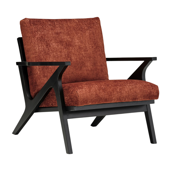 Elias Lounge Chair - Russet