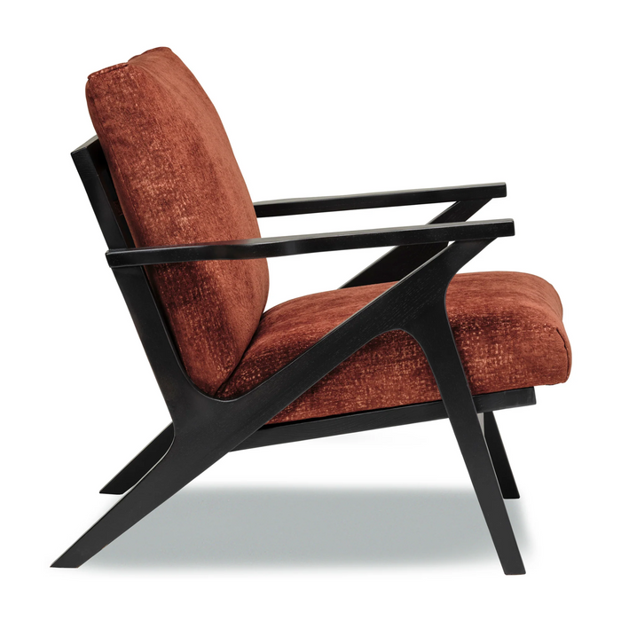 Elias Lounge Chair - Russet