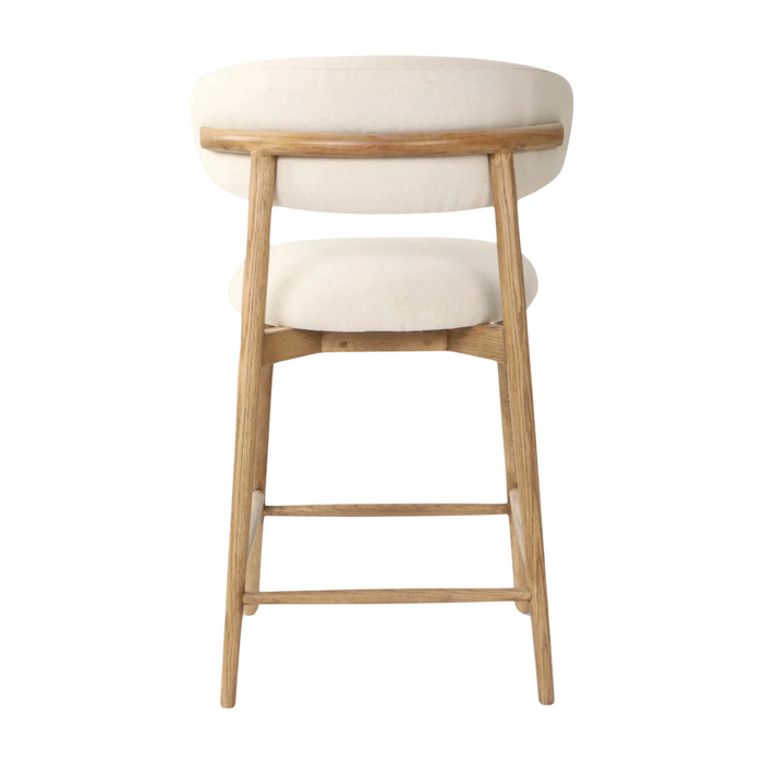 Liam Counter Stool - Beige