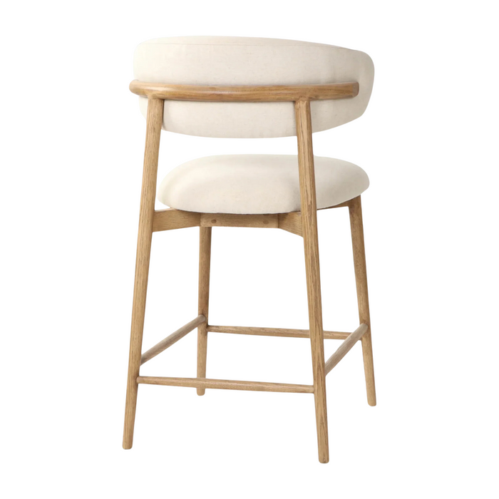 Liam Counter Stool - Beige