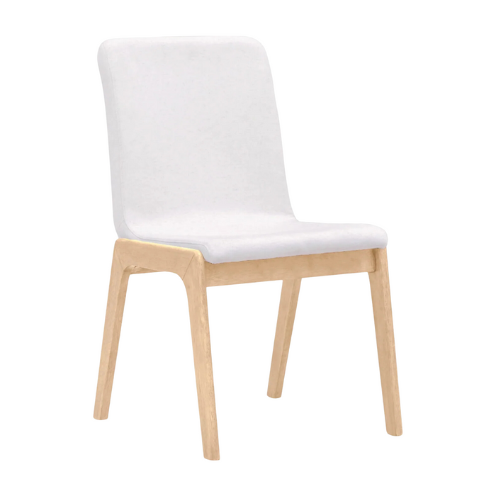 Mikael Dining Chair - Cream & Oak