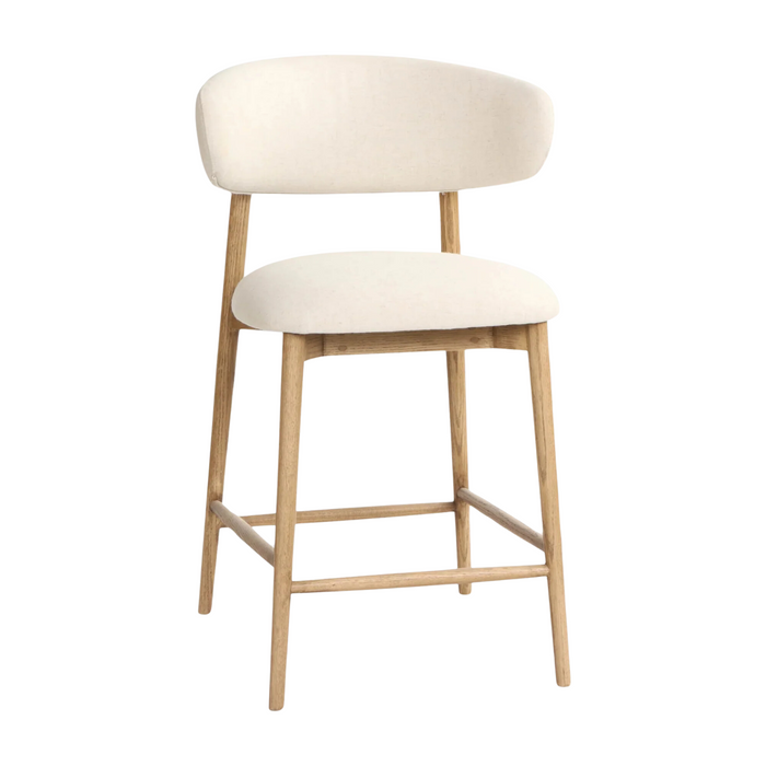 Liam Counter Stool - Beige