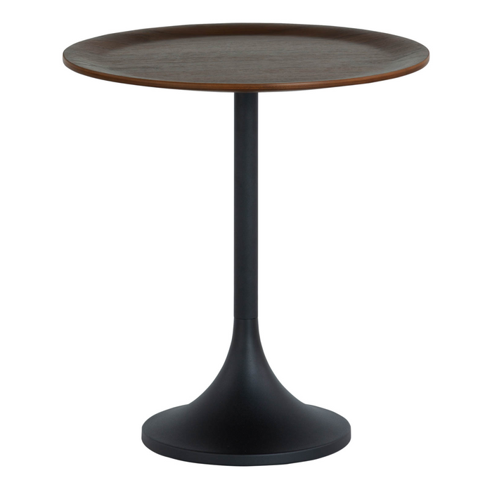 Davos Side Table - Walnut | Hoft Home