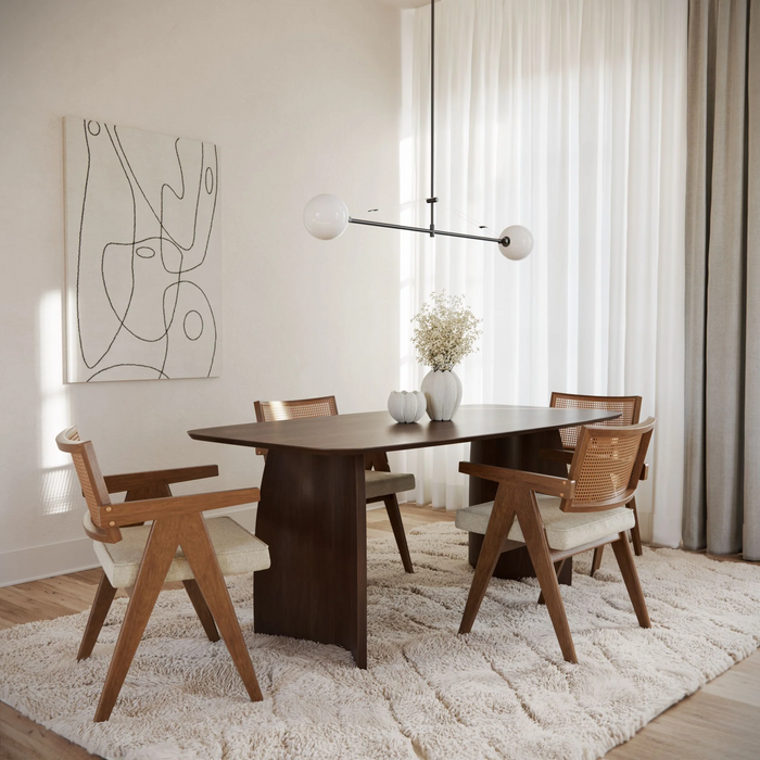 Caden Dining Table - Walnut