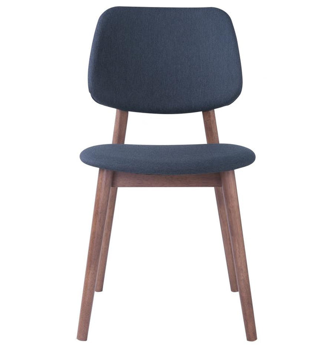 Mercy Dining Chair - Cocoa & Dark Grey | Hoft Home