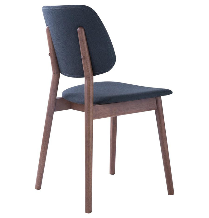 Mercy Dining Chair - Cocoa & Dark Grey | Hoft Home