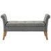 Nylah Storage Bench - Grey - Ifortifi Canada