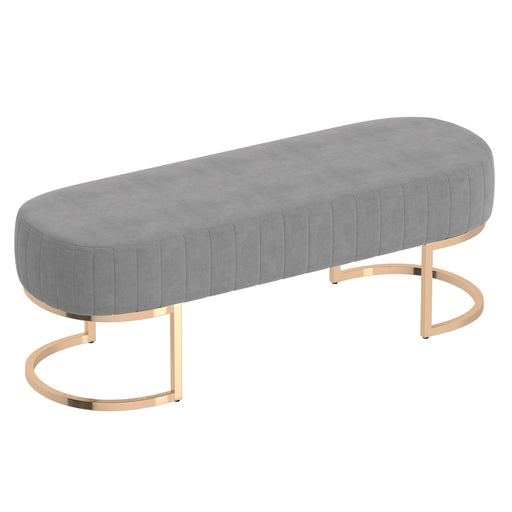 Gioia Bench - Grey | Hoft Home