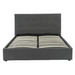 Lillian Queen Platform Storage Bed - Grey - Ifortifi Canada