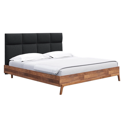 Mikael King Bed - Black - Hoft Home