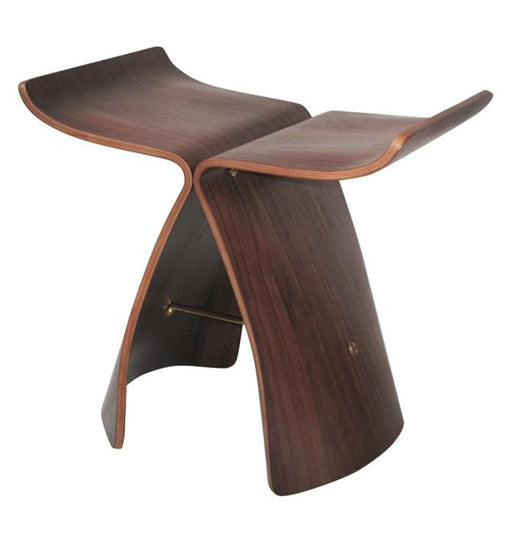 Beklin Stool - Walnut | Hoft Home